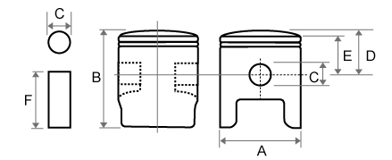 KIT DE PISTÓN