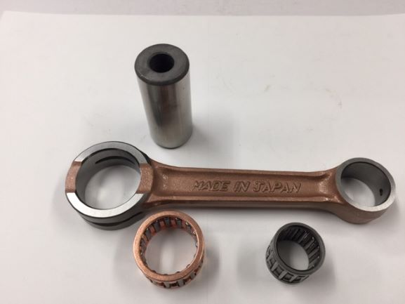2 Kits, One Each For Both Cylinders ROCKSTA9 Yamaha Rd350 Long Brand Japan Connecting Rod Kit With Small And Big End Needle Bearings With Washers Gudgeon Pins Rd 350 Cafe Racer 1973-75 